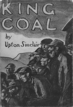 Boardman Robinson, book jacket for Upton Sinclair's King Coal (1917, rpt. 1921)
