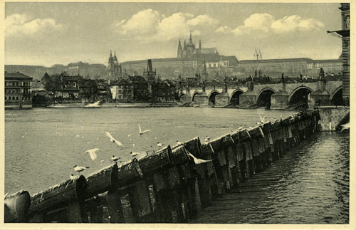 The Vltava and the Charles Bridge