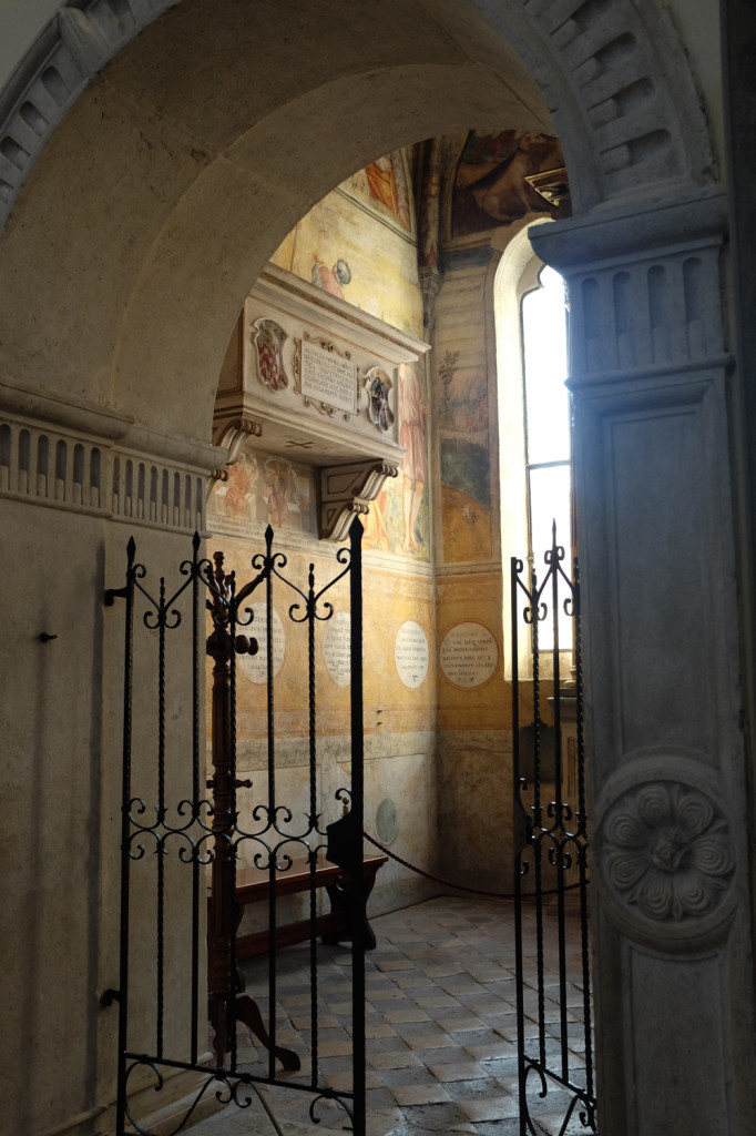 The sacristy, Pordenone cathedral