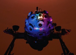 The Adler Planetarium's Zeiss Mark VI projector, first installed in 1970, as featured in the planetarium's 2006 Report to Donors The Adler Planetarium's Zeiss Mark VI projector, first installed in 1970, as featured in the planetarium's 2006 Report to Donors